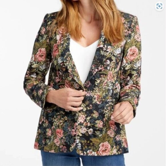 Floral Women's Jacket - Picture 12 of 12
